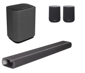 Obrazek dla: Zestaw Harman Kardon Enchant 900 Soundbar typu „allinone” + Subwoofer + Głośniki surround
