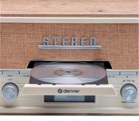 Obrazek 2 dla: Denver MDA525  Mikro system z CD, Bluetooth, radiem FM/DAB+  biały