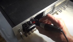 Demagnetyzer elektryczny do głowic magnetofonowych w magnetofonach kasetowych i szpulowych Analogis 6066