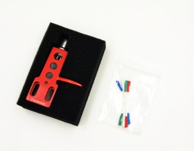 Headshell Technics 29K09R RED Oryginalny Uchwyt do wkładki gramofonowej