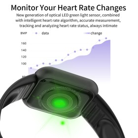 Obrazek 2 dla: Smartwatch L18 czarny