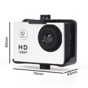 Obrazek 2 dla: Kamera sportowa 1080p czarna