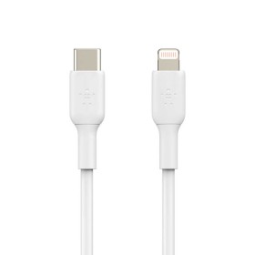 Kabel lightning typ C biały 1m 20W