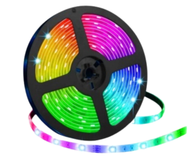 ZESTAW 5 METRÓW TAŚMY LED RGB + pilot