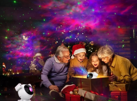 Projektor Gwiazd Nieba LED  Lampka Nocna Astronauta