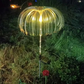 Obrazek 2 dla: Lampa solarna meduza ciepły biały