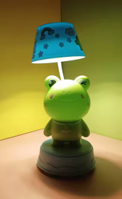 Lampka Nocna żaba różowa