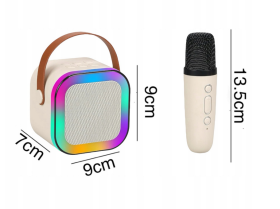 Bezprzewodowy Głośnik Karaoke z Mikrofonem Bluetooth
