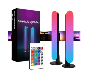 Inteligentne listwy świetlne kolumny LED RGB z Pilotem