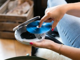 Obrazek 2 dla: Lenco CD201S Odtwarzacz CD z Radiem FM i Bluetooth