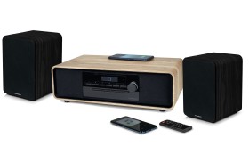 Obrazek dla: Zestaw audio Thomson MIC300IBT + WS600DUO z radiem FM CD/MP3/USB i Bluetooth