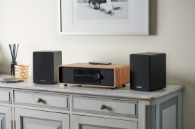 Obrazek 2 dla: Zestaw audio Thomson MIC300IBT + WS600DUO z radiem FM CD/MP3/USB i Bluetooth