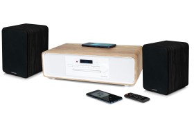 Obrazek dla: Zestaw audio Thomson MIC301IBT + WS600DUO z radiem FM CD/MP3/USB i Bluetooth