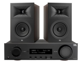 Obrazek dla: Ten stylowy system audio to kompleksowe rozwiązanie do domowego stereofonicznego odsłuchu muzyki lub filmów i jest w pełni przygotowany również do gier. Został starannie zbudowany z komponentów firmy JBL – jednej z najbardziej uznanych firm audio w historii. Wysokiej klasy jakość dźwięku, inteligentne funkcje, prosta obsługa PLUG & PLAY oraz nowoczesny, oryginalny design są oczywistością.