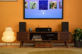 Obrazek 2 dla: Zestaw stereo audio JBL MA310 + STAGE 250B do muzyki, filmów i gier, 2.0 ESPRESSO 
