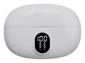 Obrazek 2 dla: Denver TWE57W  bezprzewodowe słuchawki Bluetooth białe