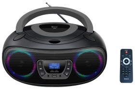 Obrazek dla: Denver TDB212GR radio FM/DAB+, Bluetooth, CD, USB, szare