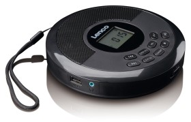 Obrazek 2 dla: Lenco CD340BK  discman z Bluetooth i wbudowanymi głośnikami