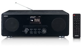 Obrazek dla: Lenco DIR261BK  mikrowieża z CD, radiem internetowym, FM/DAB+ i Bluetooth