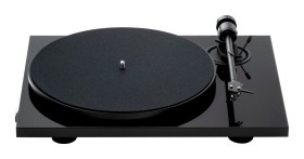 Obrazek 2 dla: Gramofon HiFi „Plug & Play” ProJect E1.2 + Pick It MM E  Czarny połysk