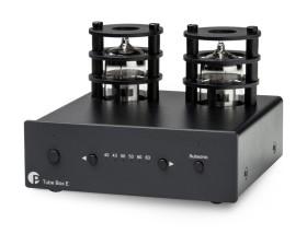 Obrazek dla: ProJect Tube Box E czarny  lampowy przedwzmacniacz gramofonowy, czarny