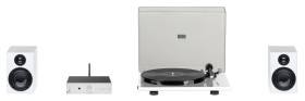 Obrazek dla: ProJect STEREO SET E PHONO  Minimalistyczny system audio z gramofonem, biały
