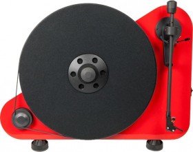Obrazek dla: ProJect VTE BT R czerwony OM5e  gramofon pionowy z Bluetooth