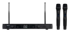 Obrazek dla: Fonestar SONAIRPRO2M – Zestaw dwóch ręcznych, bezprzewodowych, profesjonalnych mikrofonów UHF