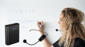 Obrazek 2 dla: Fonestar ALTAVOZW30  System przewodnika turystycznego z mikrofonem słuchawkowym i odtwarzaczem