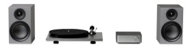 Obrazek dla: ProJect STEREO SET PHONO + STREAMING  zestaw audio ze wzmacniaczem WiiM i gramofonem, szary