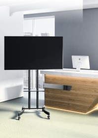 Obrazek 2 dla: Fonestar STS4664N  Stojak mobilny do telewizorów o przekątnej od 37" do 70" (94 do 178 cm)