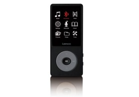 Obrazek dla: Odtwarzacz MP3/MP4 Lenco Xemio860BK Pojemność pamięci: 8GB funkcja Bluetooth