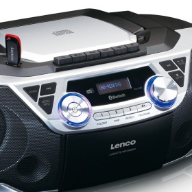 Obrazek 2 dla: Radioodtwarzacz z CD i magnetofonem LENCO SCD720SI Radio FM DAB+  z funkcją Bluetooth
