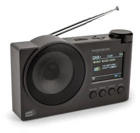 Obrazek dla: Przenośne radio FM DAB+ z funkcją Bluetooth USB Thomson RT400DABBTBK