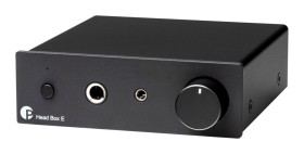Obrazek dla: ProJect Head Box E Black  wzmacniacz słuchawkowy ze złączami 6,3 mm i 3,5 mm