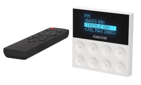 Obrazek dla: Fonestar KSAMP  Miniwzmacniacz ścienny z BT/USB/FM