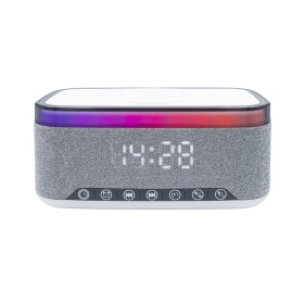 Obrazek dla: Denver CRQ225  radiobudzik z tunerem FM, Bluetooth, ładowaniem bezprzewodowym