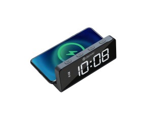 Obrazek dla: Denver ECQ103MK2  budzik z ładowaniem bezprzewodowym