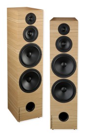 Obrazek 2 dla: Acoustic Quality Labrador 36 kolumny podłogowe 3drożne ScanSpeak i Vifa Dąb